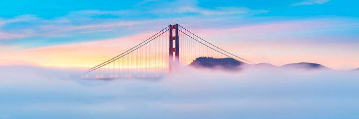 Fototapeta premium Golden Gate Bridge, San Francisco, California