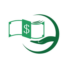 Taxation logo icon  design