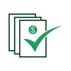 Taxation logo icon  design