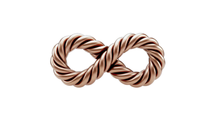 Copper Infinity Symbol