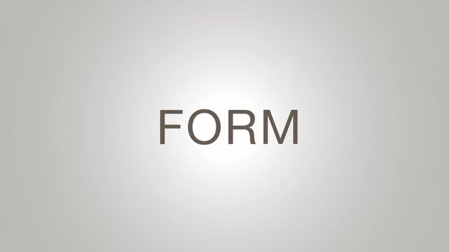 Simple Form Graphic for Business or Technology Projects