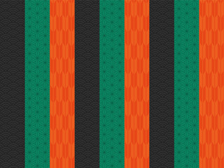 背景素材: 定式幕