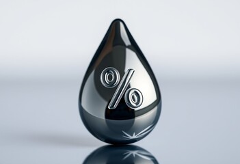 Shiny blue oil and water droplets form a clean liquid reflection vector illustration isolated as a pure nature element on a black background