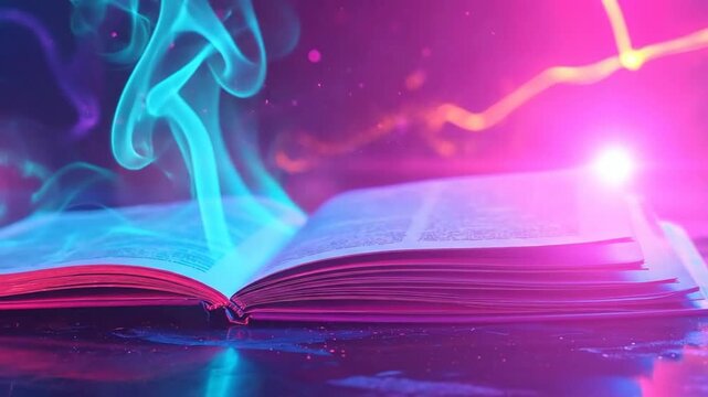 Mystical Book of Magic - Unveiling Secrets and Enchantments.