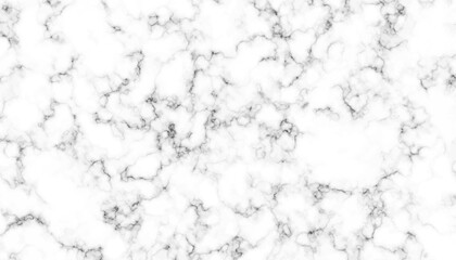 White Marble Texture Background with Natural Gray Veins
