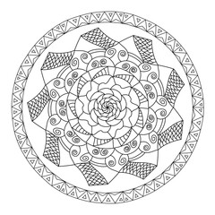 Nested Floral Mandala