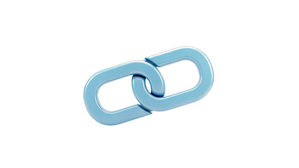 Blue chain link icon