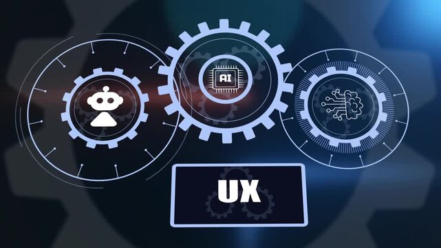 UX user experience design for intuitive digital product interface, artificial intelligence driven research
