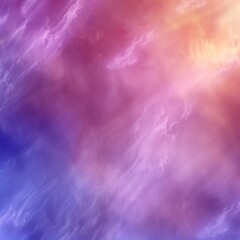 Vibrant Gradient Sky with Soft Clouds