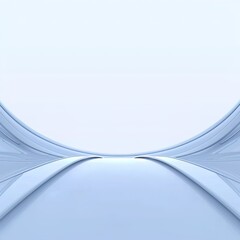 Minimalist Curved Tunnel with Light at End
