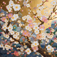 abstract floral background