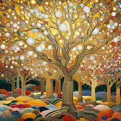 abstract floral background