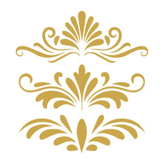 Decorative elements vector, ai generated	