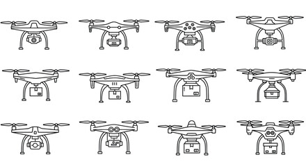 Collection of various drones © rohan