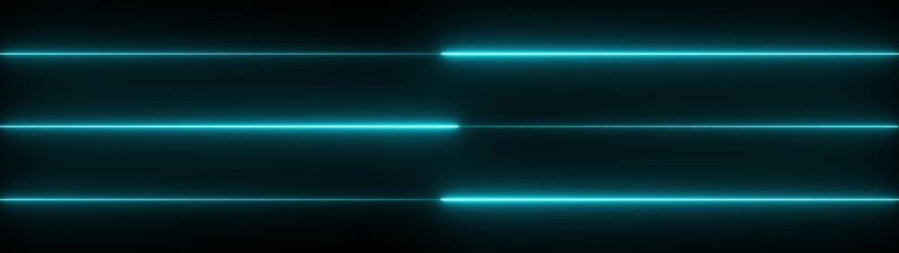 Abstract glowing rainbow colour neon lines motion background. Neon lights blinking lines moving. abstract glowing, futuristic, technology, digital, 4k  video Abstract neon glowing line icon animation.