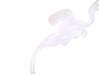 Ethereal Smoke Abstract: An elegant wisp of translucent smoke swirls gracefully, its delicate form and soft hues evoking a sense of tranquility and mystery.