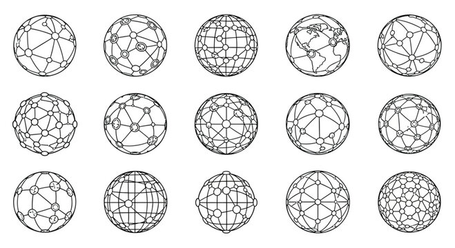 Collection of geometric spheres