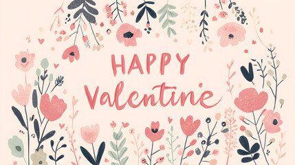 pink flowers background