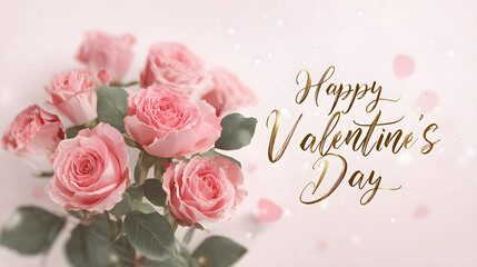 bouquet of pink roses