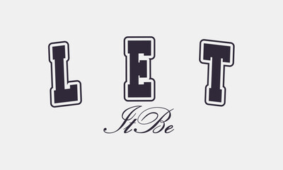 Retro Vintage College Varsity Typography T-shirt and Poster Graphic Template Vector