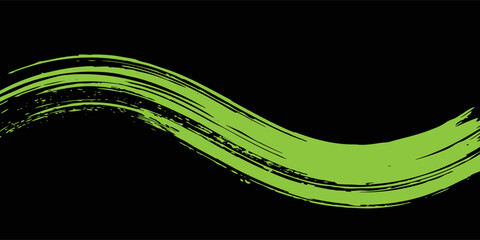 Red brush stroke isolated on white background. Trendy brush stroke for red ink paint, grunge backdrop, dirt banner, watercolor design and dirty texture. Brush stroke vector illustration