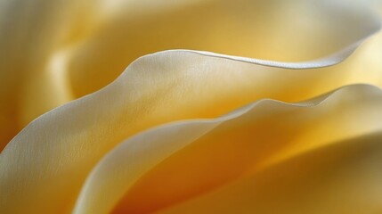 Soft, pale yellow rose petals