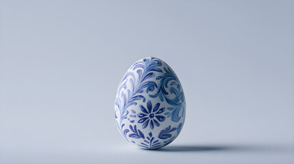 blue easter egg