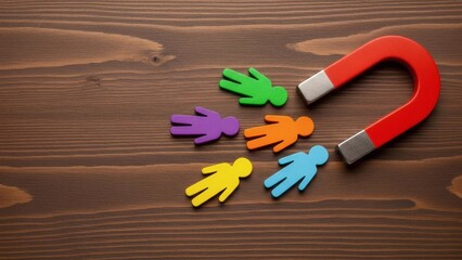 Magnet Attracting Colorful People Acquisition Strategy.