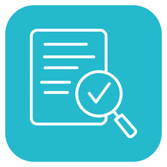 Due Diligence icon vector image. Can be used for Compliance And Regulation.