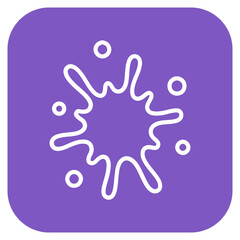 Obraz premium Blood Spatter icon vector image. Can be used for Crime Investigation.