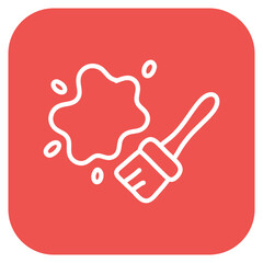 Obraz premium Stain Brush icon vector image. Can be used for Laundry.