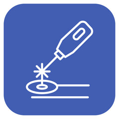 Laser Therapy icon vector image. Can be used for Dermatology.