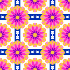 pattern, seamless, quatrefoil, tulip, flower, floral, geometric, moorish, arabesque, minimalist, modern, wallpaper, background, texture, grey, white, pastel, vector, illustration, design, decorative, 