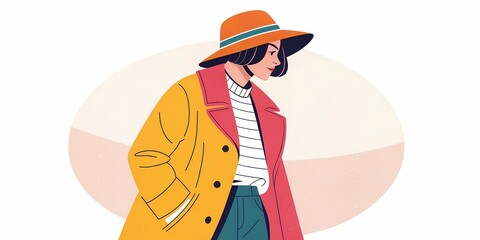 fashion girls in different poses