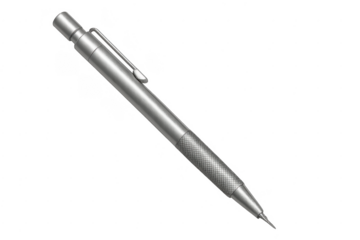 Metal drafting pencil for writing and drawing tasks