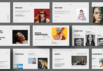 Creative Portfolio Presentation Layout