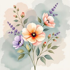 abstract floral background