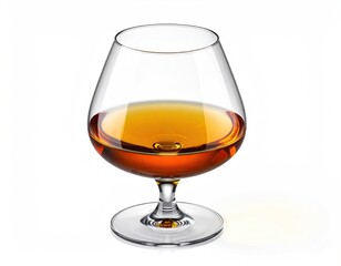 Cognac in a snifter with golden liquid