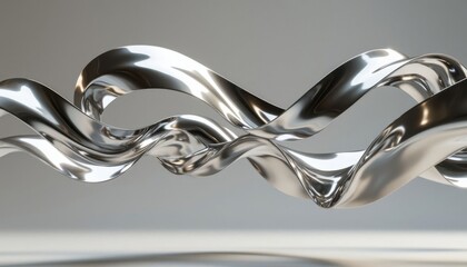 Metal Ribbon Waves