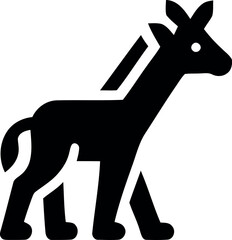 silhouette of a deer