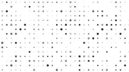 Obraz premium Abstract Black and White Dotted Pattern Seamless Texture