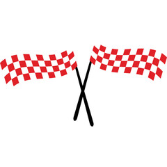 Racing Flag Illustration