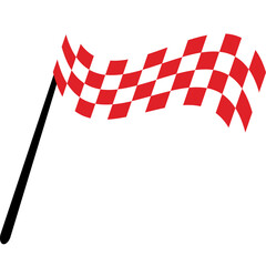 Racing Flag Illustration