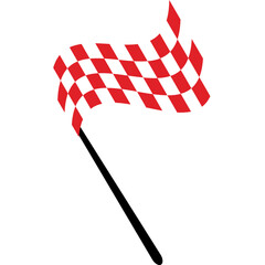 Racing Flag Illustration