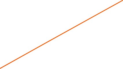 Diagonal Orange Line