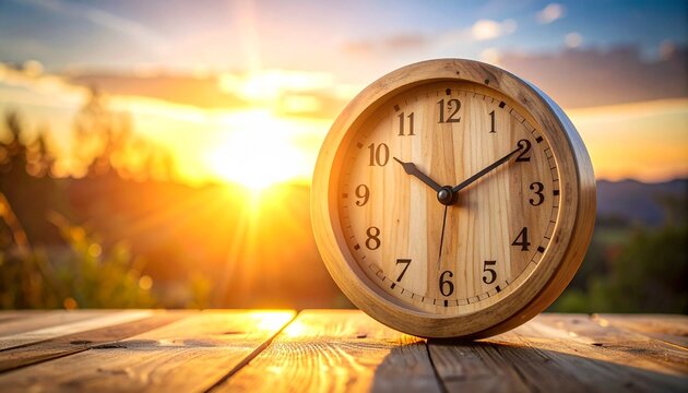 old clock on the beach