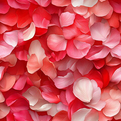 Seamless tree peony petals texture floral background