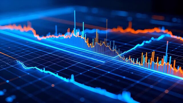 Digital financial data visualization