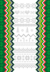 CHRISTMAS PATTERN JERSEY VECTOR FOR FULL SUBLIMATION BACKGROUND © Jerson Graphics