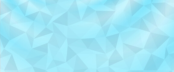 Fototapeta premium Light BLUE vector blurry hexagon template. Colorful illustration in abstract style with gradient. A new texture for your design.